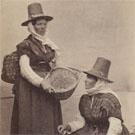 Prawn and oyster sellers at Tenby